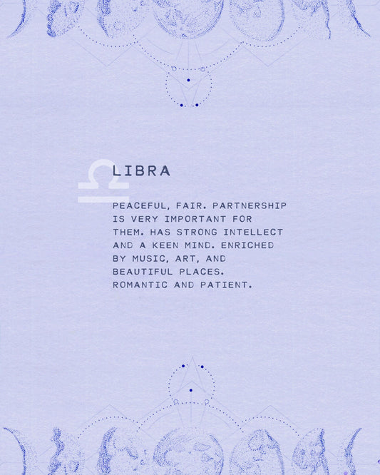 libra astrology art